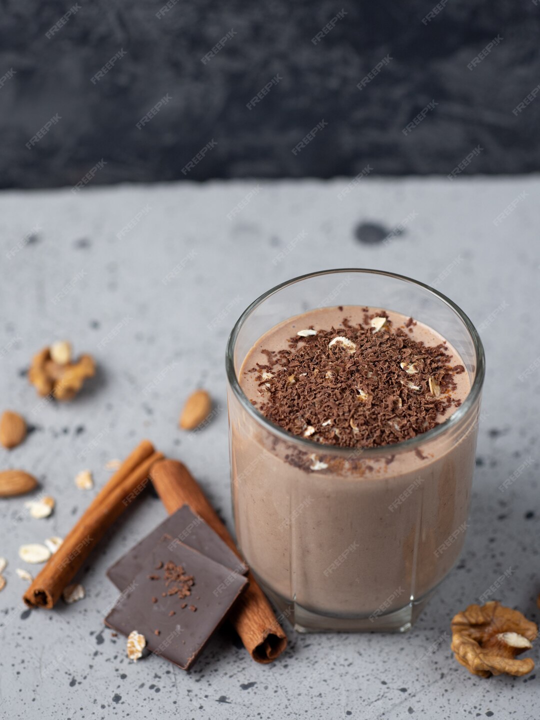 Amaretto Chocolate-Cinnamon Milkshake