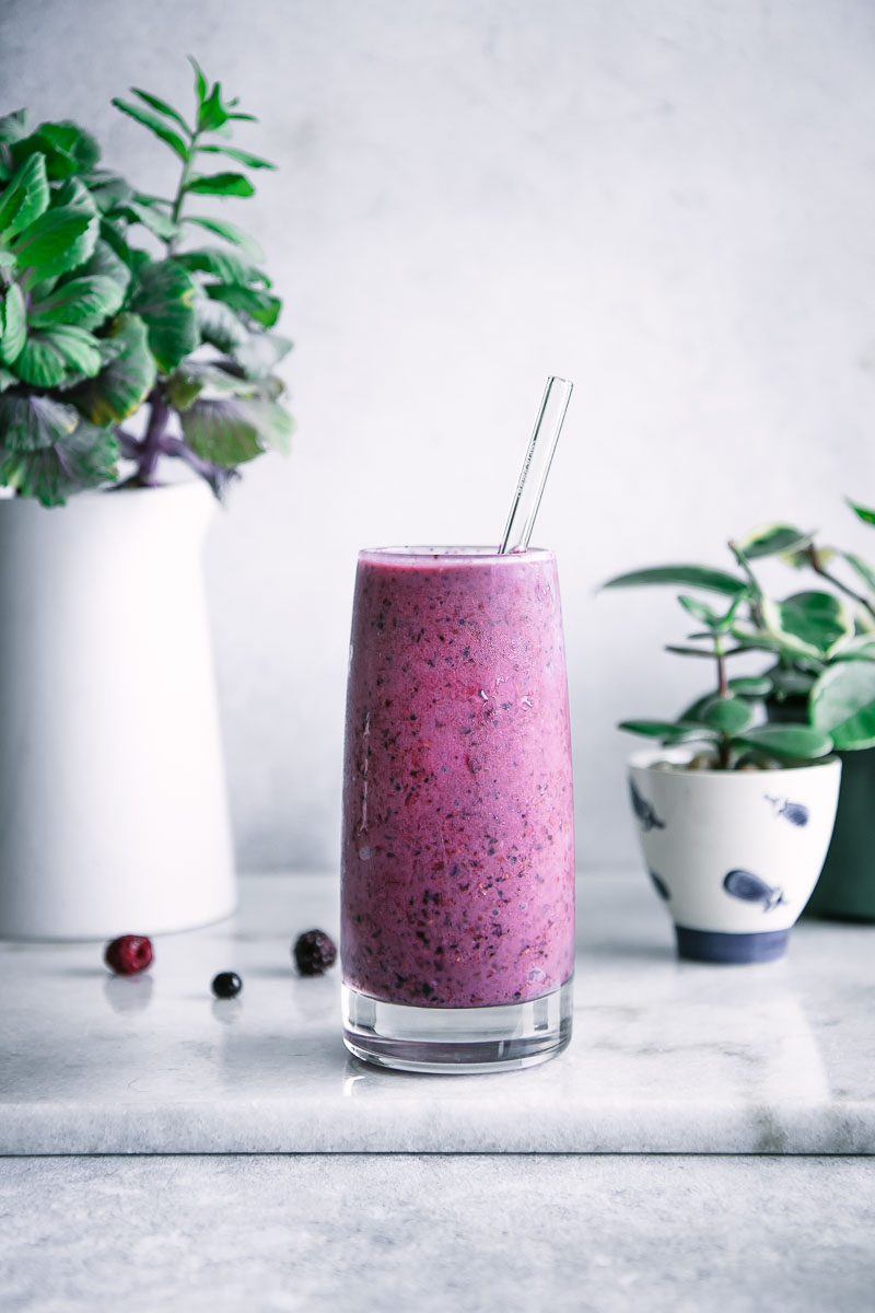 Banana Blueberry Smoothie