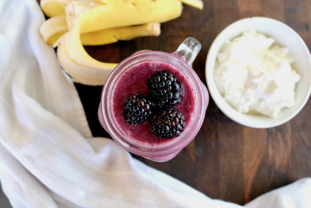 Banana Blueberry Smoothie