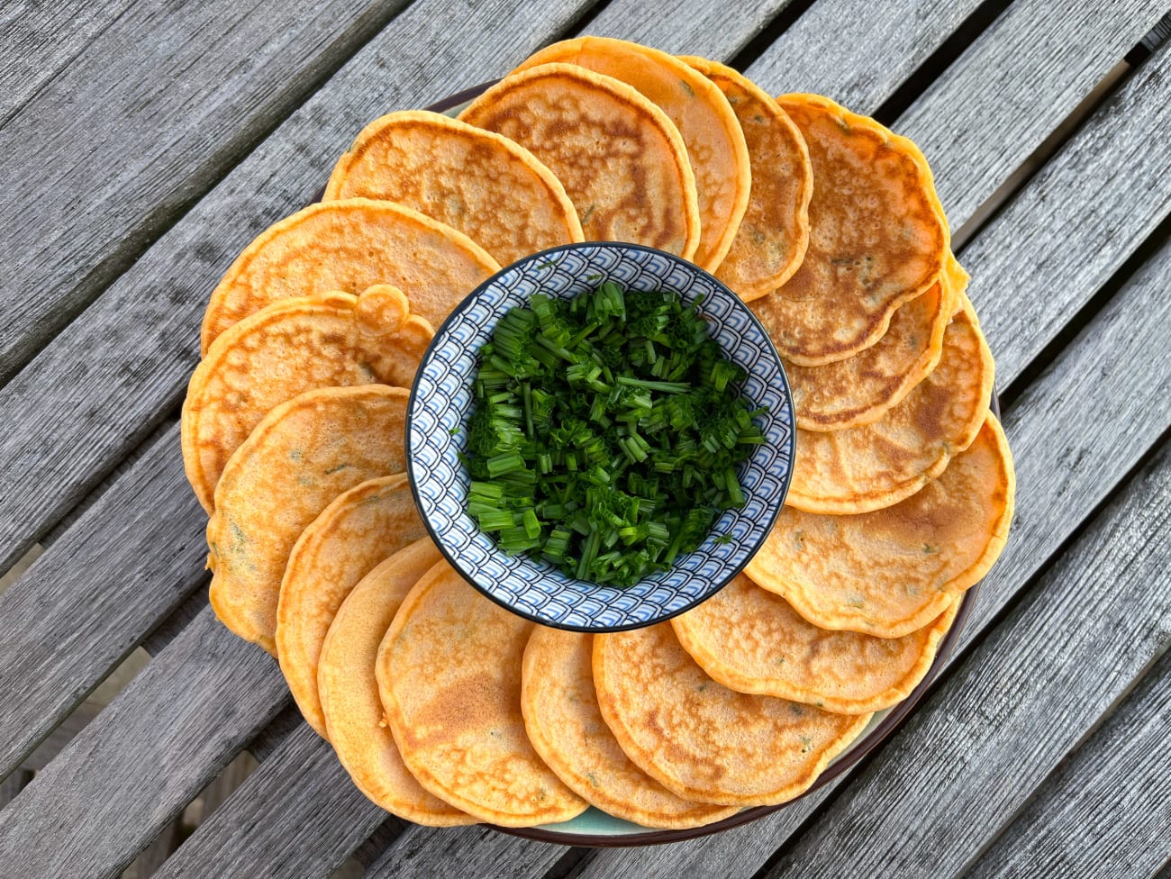 Savory pepper and chive