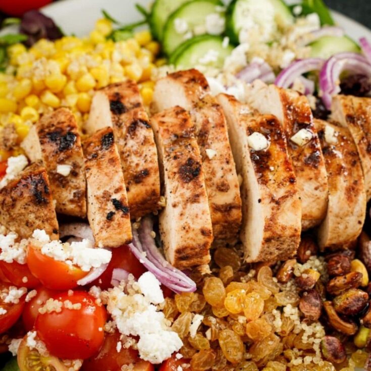 Grilled Chicken and Quinoa Salad