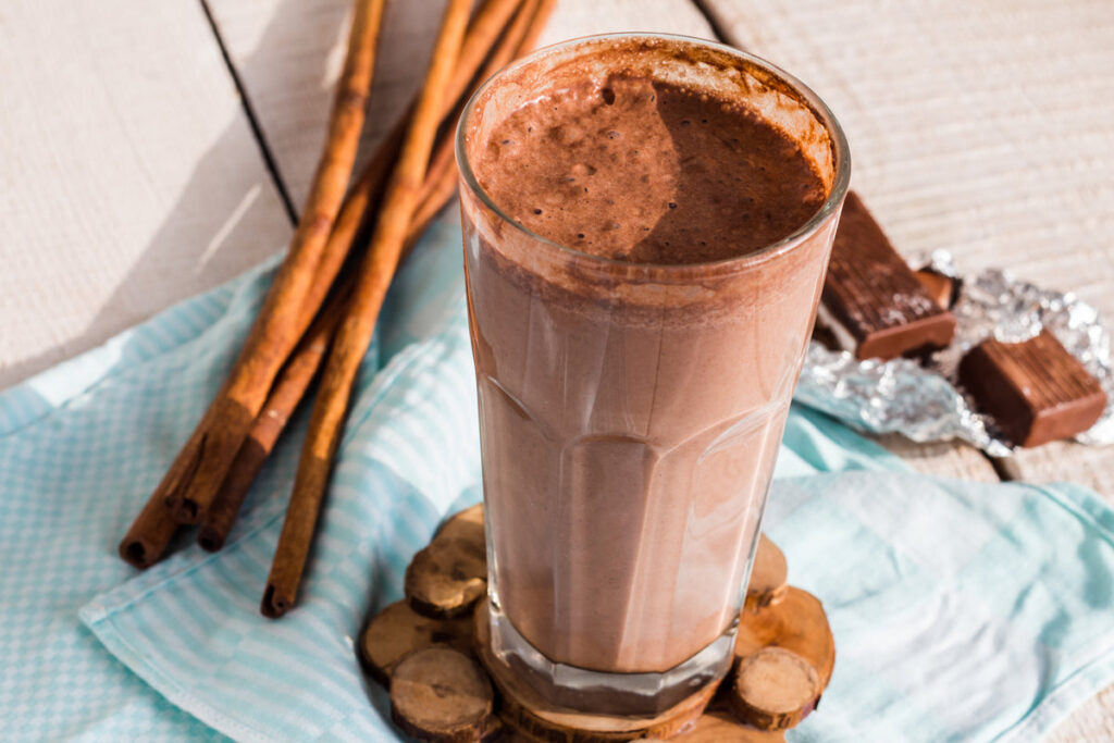 Amaretto Chocolate-Cinnamon Milkshake