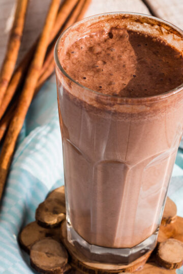 Amaretto Chocolate-Cinnamon Milkshake