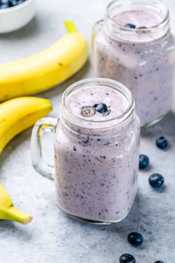 Banana Blueberry Smoothie