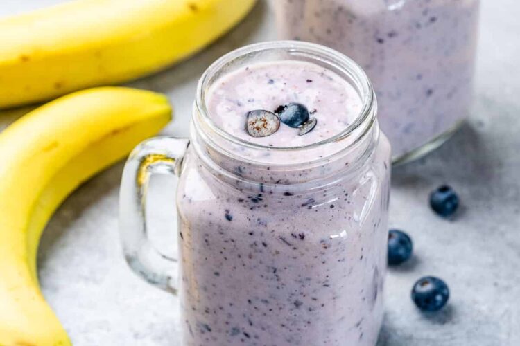 Banana Blueberry Smoothie