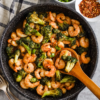 Garlicky Shrimp and Broccoli