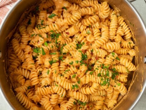 Spicy Cottage Cheese Pasta